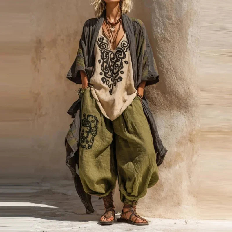 The Florence Linen-Blend Co-ord Sets