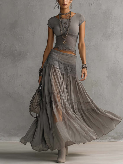Caterina | Set boho couture dal fascino etereo